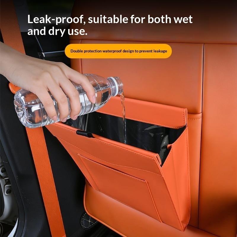 Waterproof Car Trash Can With Lid - Auto-Mülleimer Wasserdichter Magnetischer Hängender Versteckter Aufbewahrungsbeutel