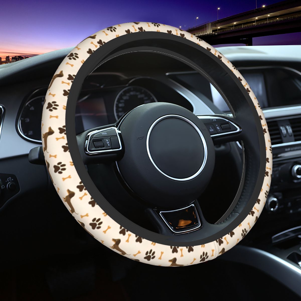 Nette Dackel Auto Lenkrad Abde – Car Steering Wheel Cover Anti Slip Breathable Bewertung und Preis
