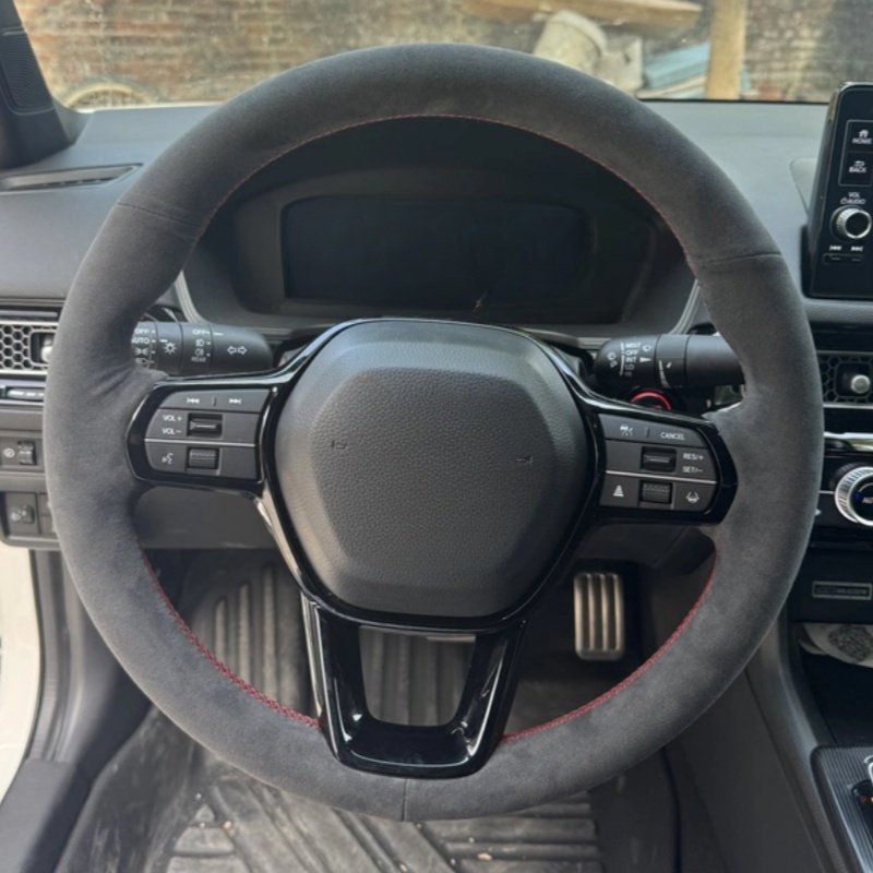 Benutzerdefinierte handgenähte – Car Steering Wheel Cover Anti Slip Breathable Bewertung und Preis