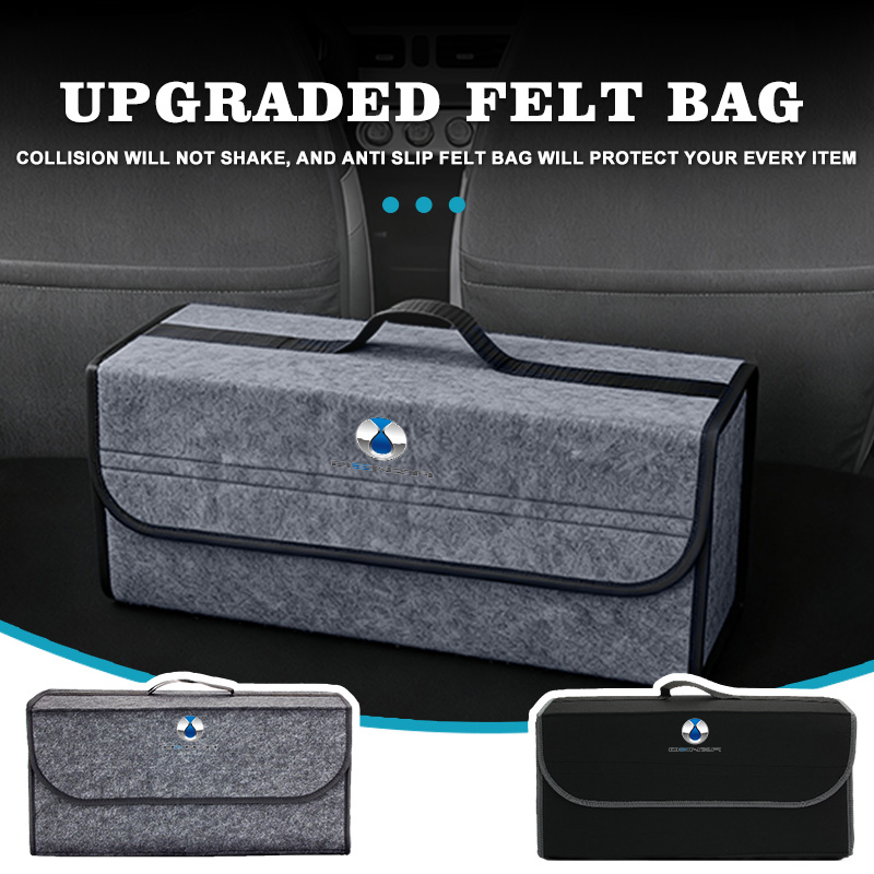 Für Denza Faltbarer Filz-Koffe – Car Trunk Organizer Foldable Storage Box Bewertung und Preis